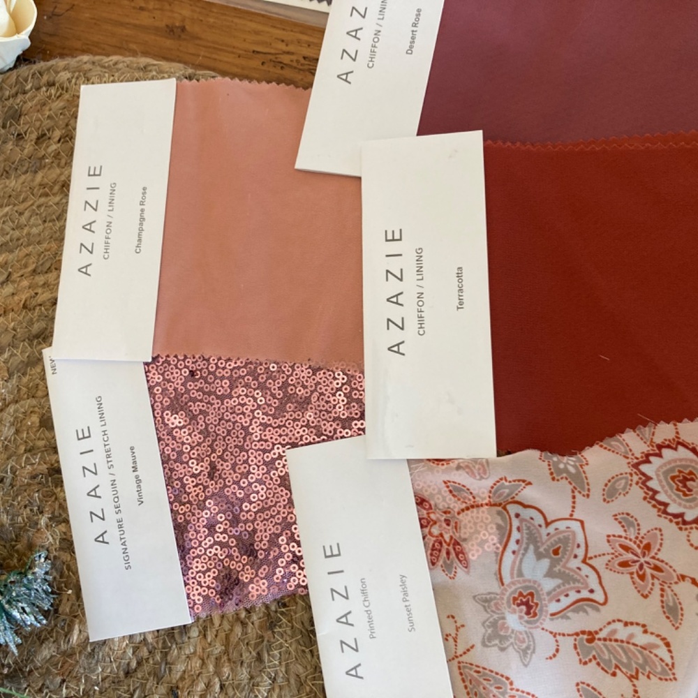 Wedding color swatches! - Picture 2 of 7